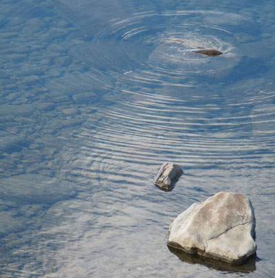 rocks in ocean