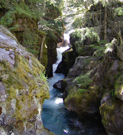 rushing creek
